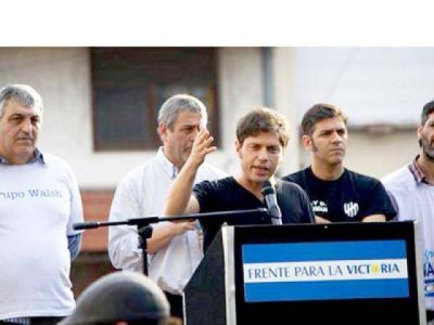 Kicillof critic� al Gobierno