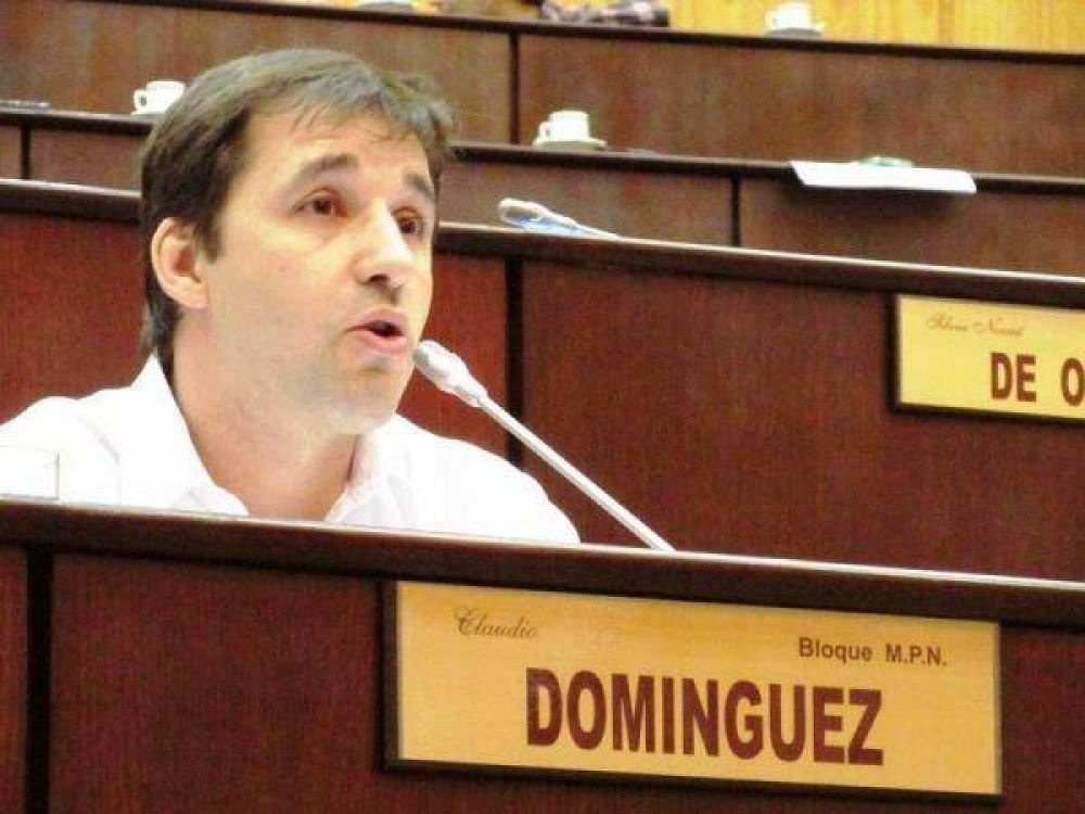 Dom�nguez sali� al cruce de Parrilli
