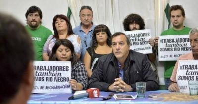 R�o Negro: paro de CTA-A por persecuci�n judicial