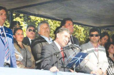 Casas resalt� el plan de obras que se ejecuta con fondos provinciales