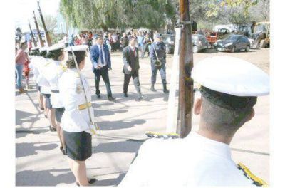 Casas festej� los 150 a�os de San Blas de Los Sauces