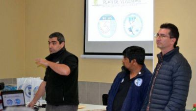 Se present� el Plan de Viviendas de la Mutual en Las Heras