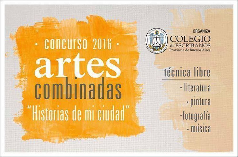 El Colegio de Escribanos bonaerense convoca a un Concurso de Artes Combinadas