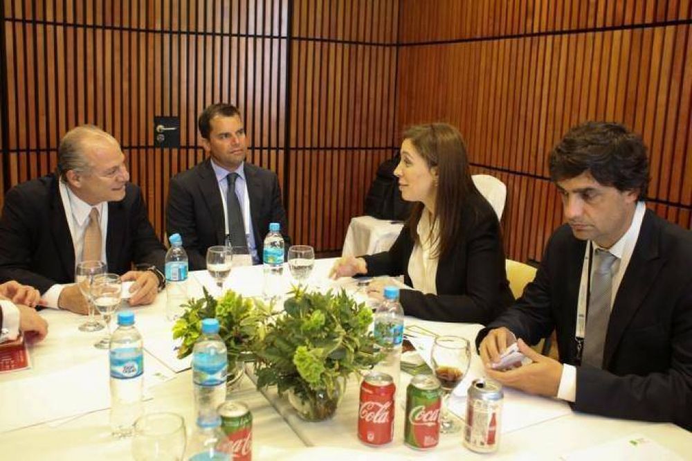 Vidal se reuni� con los CEO de cuatro empresas internacionales