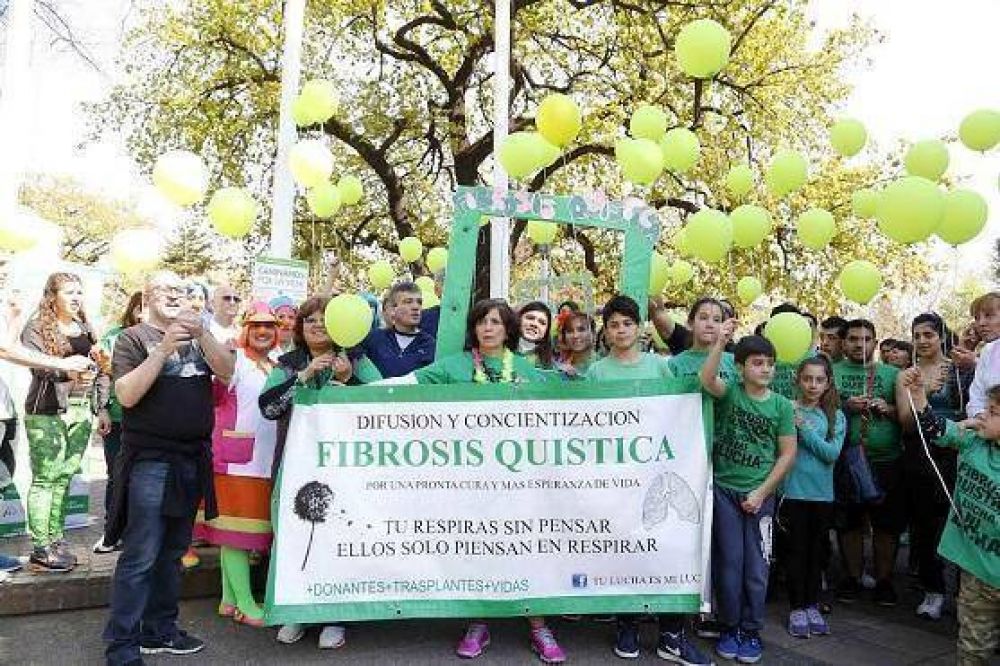 Caminata por el D�a Mundial de la Fibrosis Qu�stica en Hurlingham