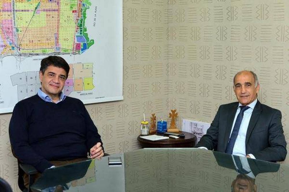 Salvador visit� a Jorge Macri