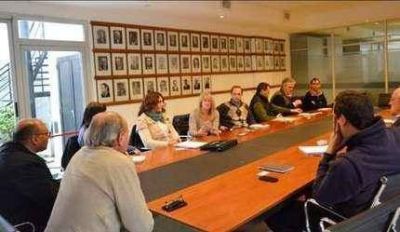 El intendente se reuni� con funcionarios provinciales de agua y cloacas