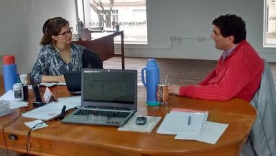 Por la modernizaci�n del estado se reunieron funcionarios de Provincia y Municipio en Saladillo
