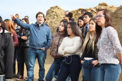 Estudiantes de tres escuelas visitaron la planta de tratamiento de residuos