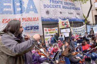 Docentes de Jun�n participaron de la jornada de protesta del Frente Gremial