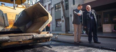 Arroyo activo: Repara calles en el centro