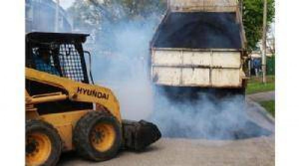Comenz� la obra para reparar el acceso a Presidente Derqui