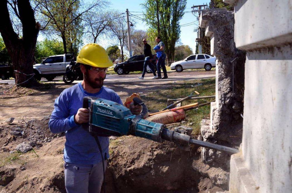 San Mart�n retoma la remodelaci�n del parque Sarmiento