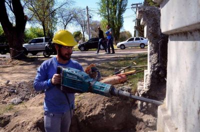 San Mart�n retoma la remodelaci�n del parque Sarmiento