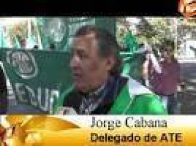 Corte de calle y protesta en la Secretar�a de Educaci�n
