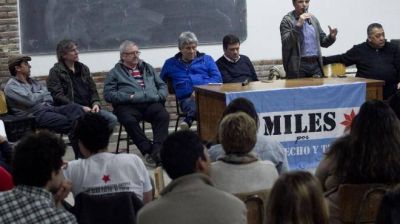 Boudou, Mariotto y D�el�a lanzaron el partido Miles en Viedma