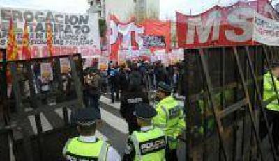 La protesta en las calles: 