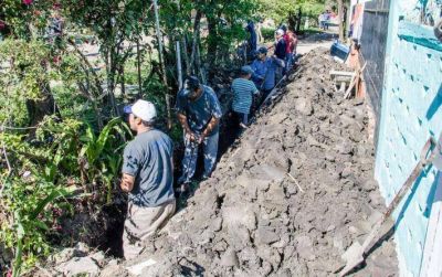 Avanza la ejecuci�n del sistema cloacal para Villa Saavedra solicitado en Audiencia P�blica del Concejo Municipal