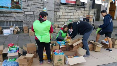 Jornada solidaria para ayudar a comedores y familias de distintos barrios