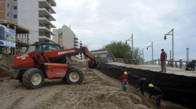Monte Hermoso: terminaron otra etapa de la millonaria obra de desag�es pluviales