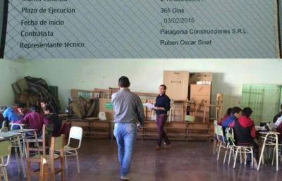 Gutiérrez denuncia irregularidades en la construcción de una escuela