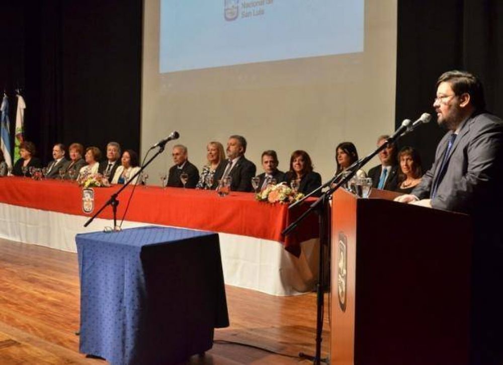 Flix Nieto Quintas asumi su segundo mandato en la UNSL