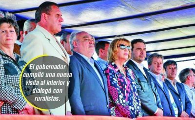 Para el Gobernador hay una nueva realidad y pidi� apoyo al campo