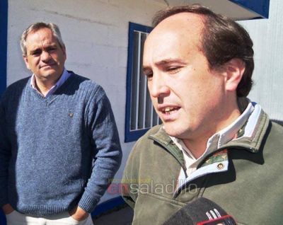Salom�n visit� la empresa Zenobi en el Parque Industrial
