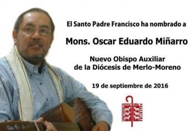 Nuevo obispo auxiliar para la di�cesis de Merlo-Moreno