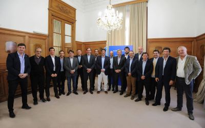 Ducot� se reuni� con Frigerio para analizar proyectos de obras y servicios para Pilar