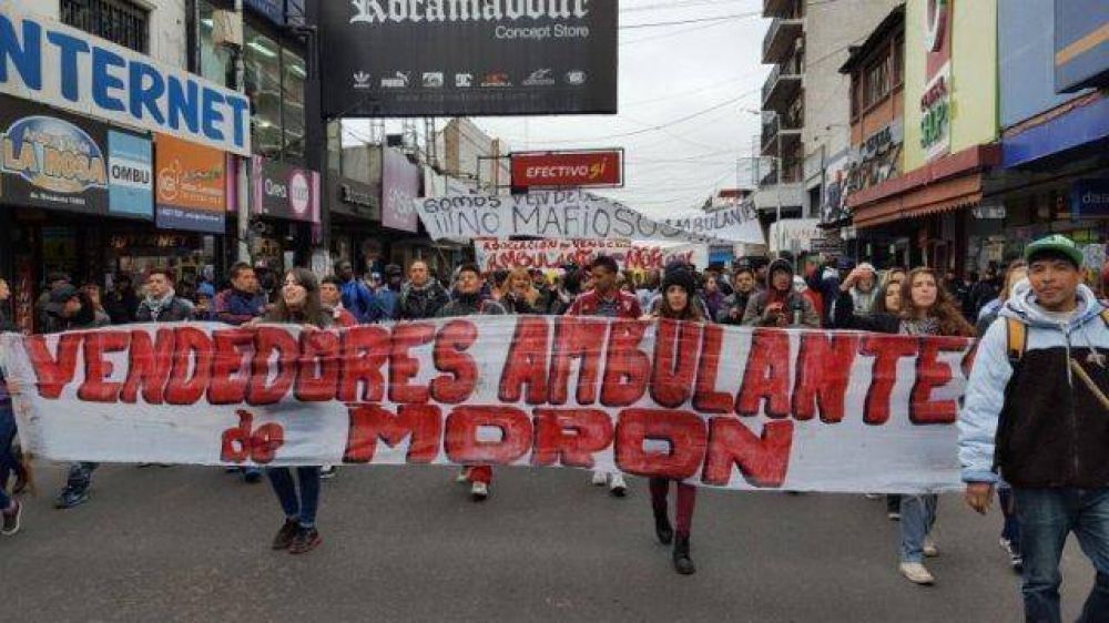 Mor�n: Tagliaferro cre� una mesa de trabajo para reubicar a los manteros