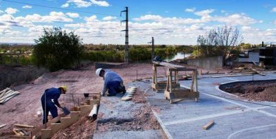 Aceleran para inaugurar en enero el Paseo Costero del Neuqu�n