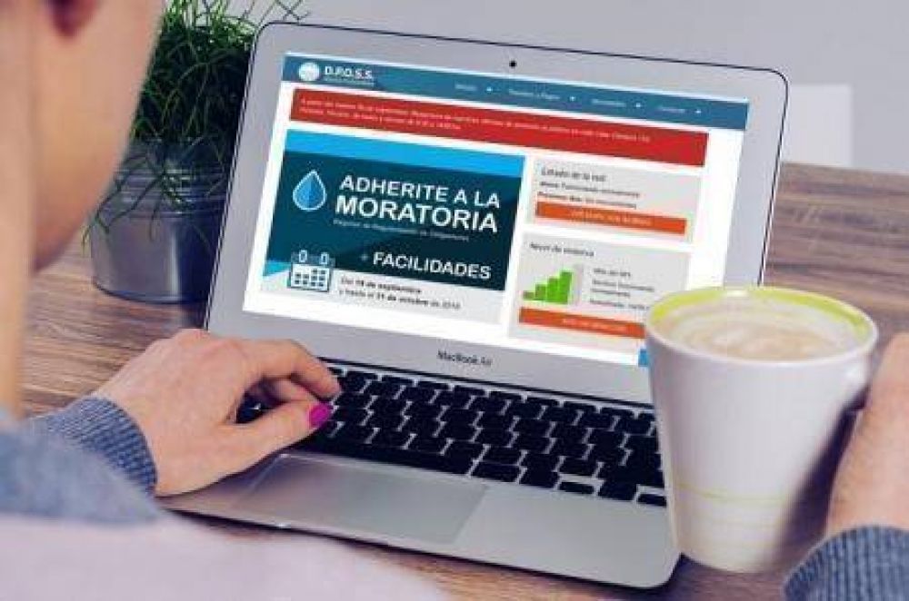 La DPOSS lanza moratoria con sistema de turnos por internet