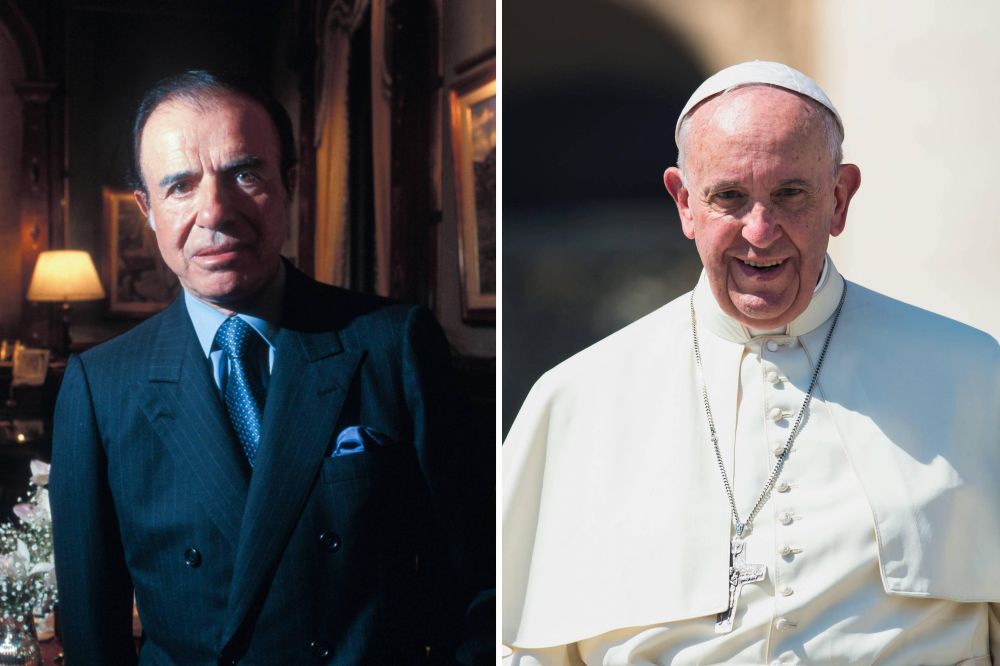 Apenas pueda, ir a Argentina: Papa Francisco recibe a Carlos Menem
