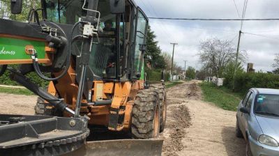 Contin�an los trabajos en distintos barrios
