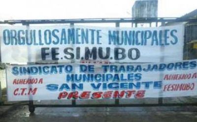 Municipales de San Vicente acordaron un 25 por ciento de aumento salarial
