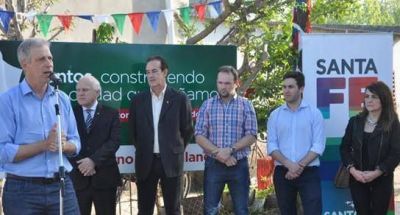 Lifschitz y Scarp�n recorrieron el barrio Cooperaci�n