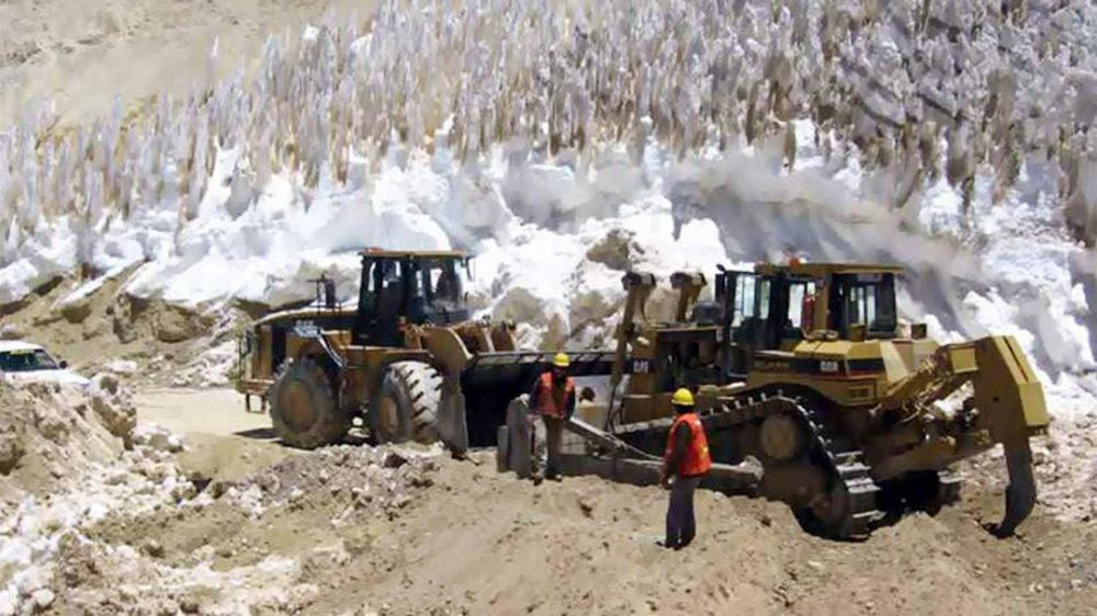 Allanaron el Ministerio de Ambiente por la violacin a la ley de glaciares en la mina de Barrick Gold