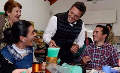 Massa: �No es posible que alguien que tenga un plan, tema volver a trabajar�