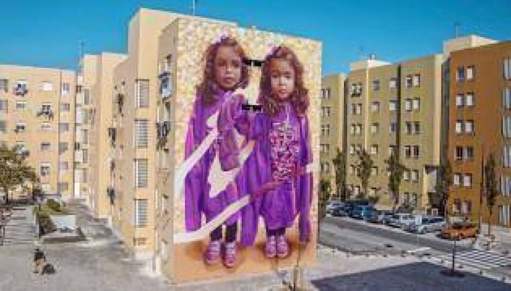 Gran despliegue de arte urbano en las calles de La Boca