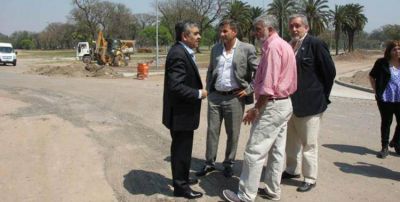 El parque 9 de Julio tendr� un nuevo acceso sobre la avenida Coronel Su�rez