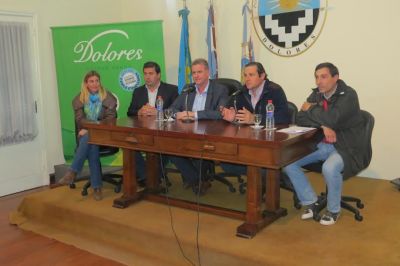 Milman firm� un convenio con la comuna