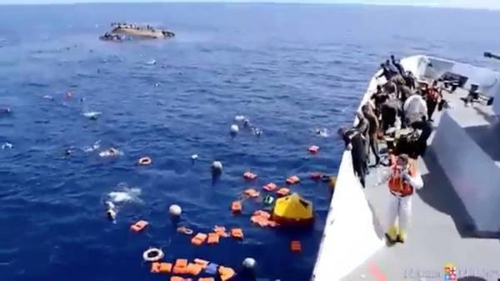 Drama en el Mediterrneo: naufrag un barco 600 refugiados