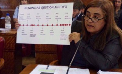 �Ya renunciaron 17 funcionarios en el gobierno de Arroyo�