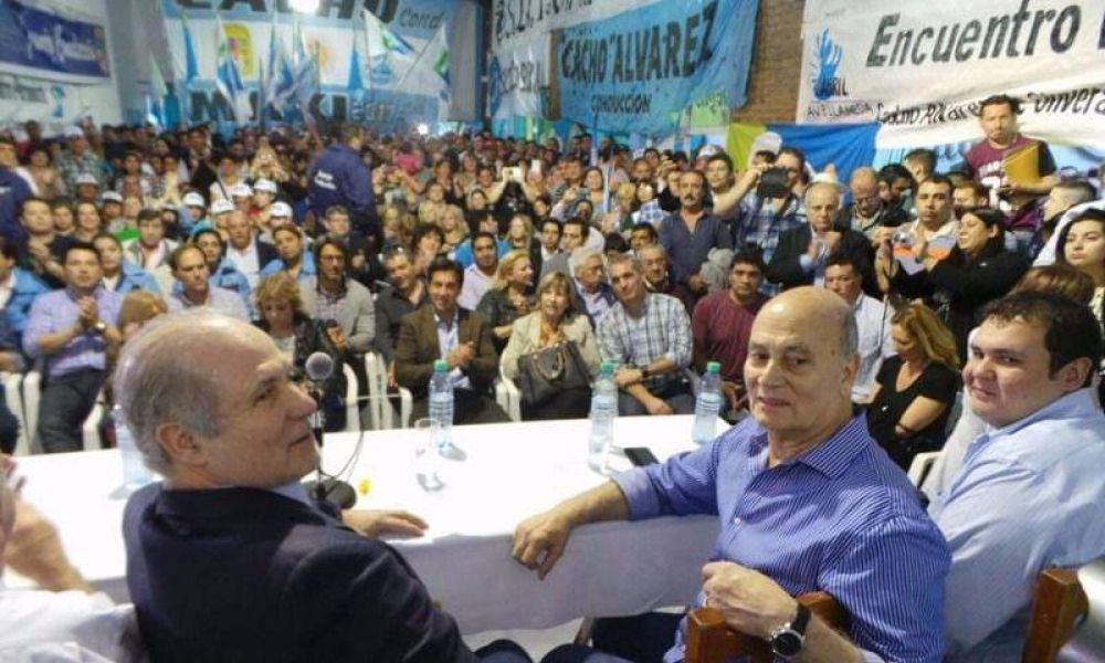 Vidal apoy una fiesta peronista del Momo Venegas, Osvaldo Mrcuri y Cacho lvarez