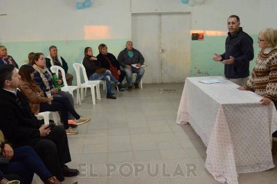 Vecinos presentaron pedidos por seguridad al Municipio
