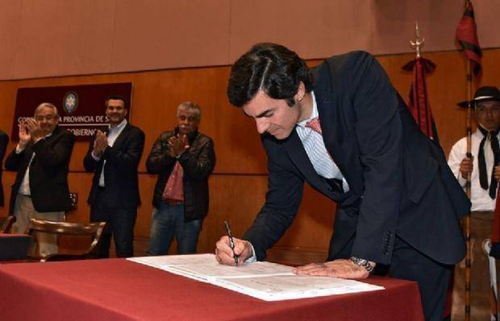 Urtubey se reunir� hoy con intendentes y firmar� diversos convenios para obra p�blica