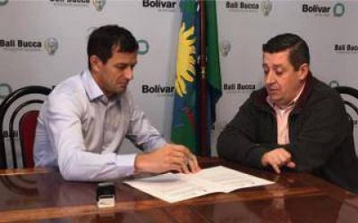 Bali Bucca y N�stor �lvarez firmaron convenio entre municipios