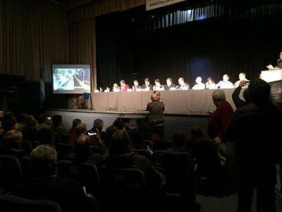 Se realiz� la primera audiencia p�blica por obras en el R�o Salado