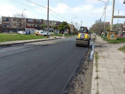 EMVIAL contin�a con trabajos de repavimentaci�n